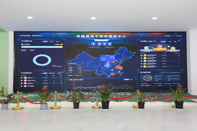 舟曲 科技赋能产业振兴跑出“加速度”——识加科技智慧屏助力乡村蝶变